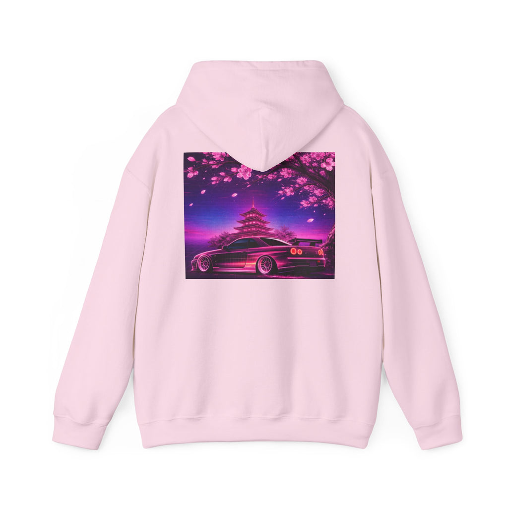 Midnight Blossom Jdm Hoodie