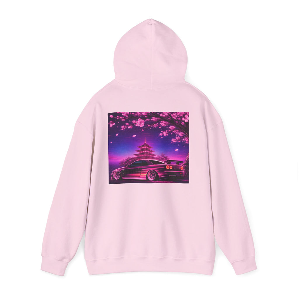 Midnight Blossom Jdm Hoodie