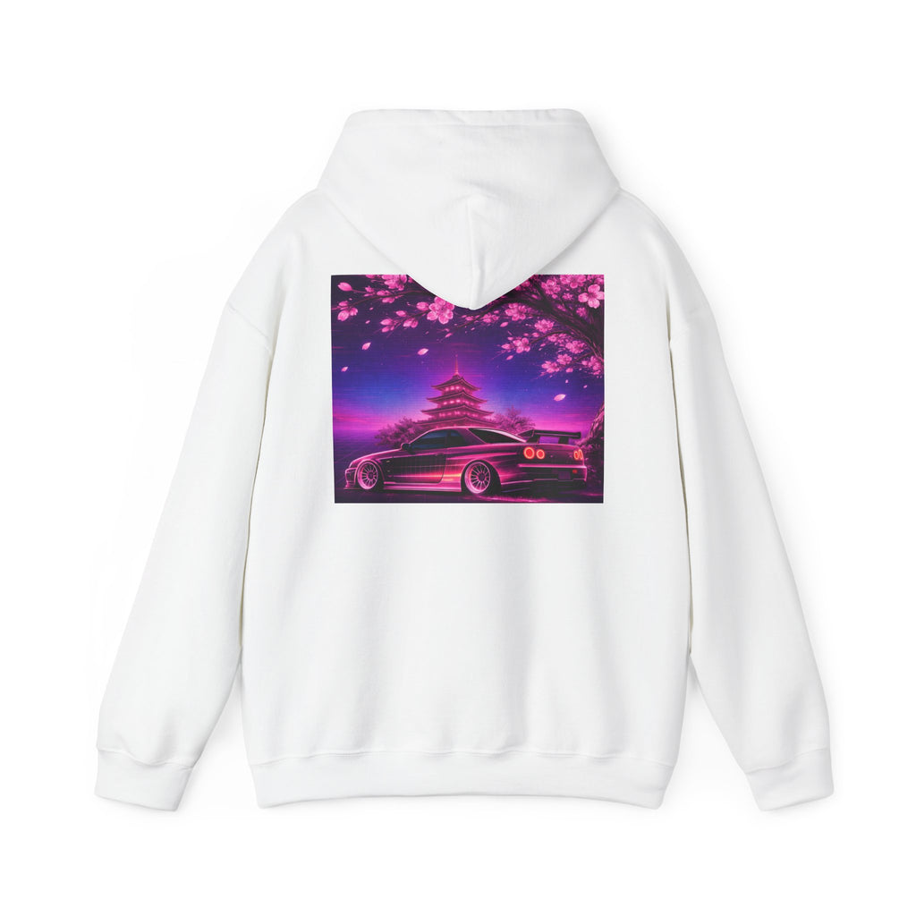 Midnight Blossom Jdm Hoodie