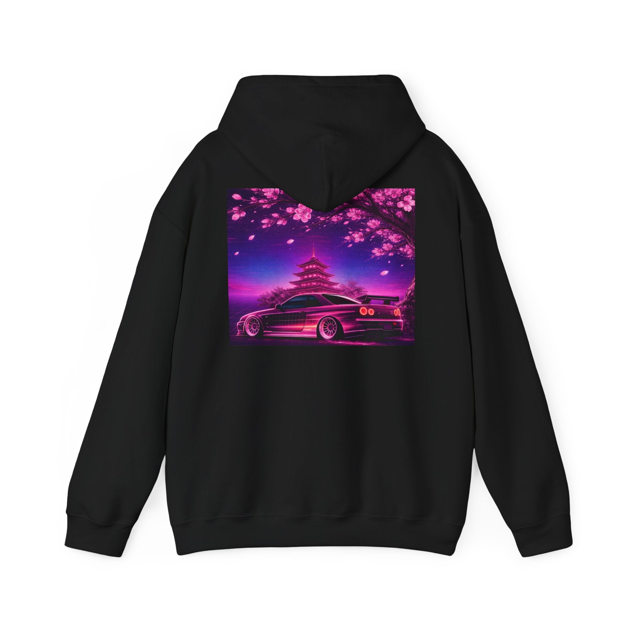 Midnight Blossom Jdm Hoodie