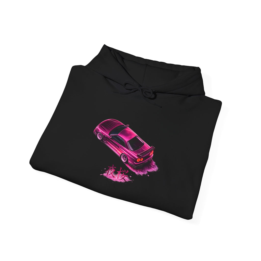 Midnight Blossom Jdm Hoodie