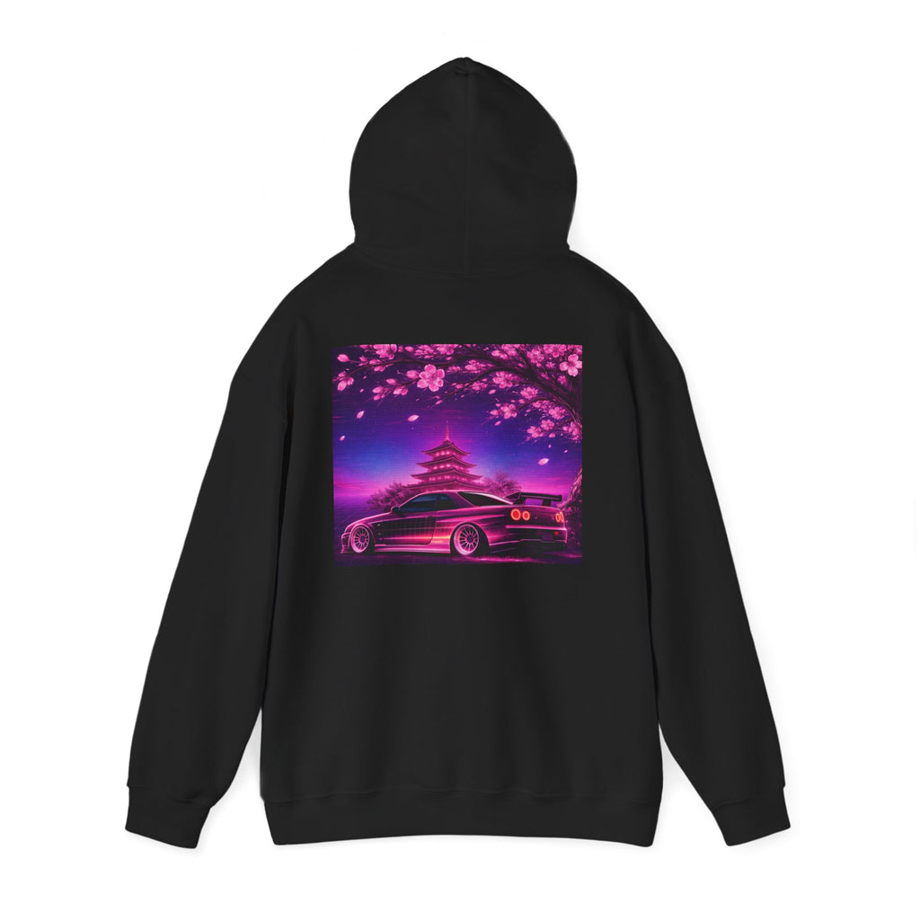 Midnight Blossom Jdm Hoodie