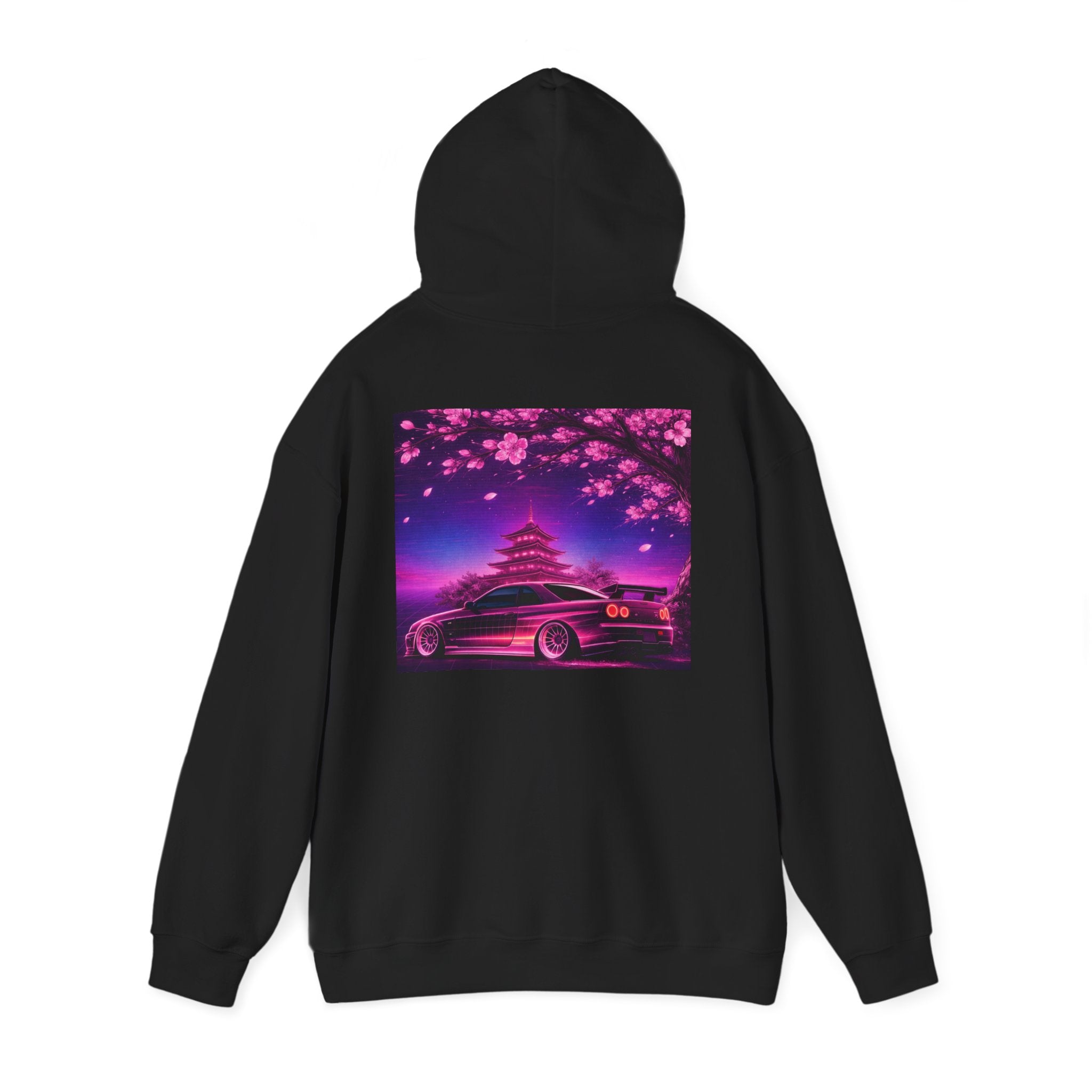 Midnight Blossom Jdm Hoodie